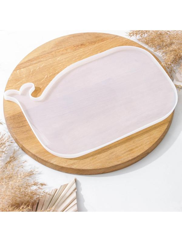 Молд «Кит», 29,5×20×1 см, цвет прозрачный