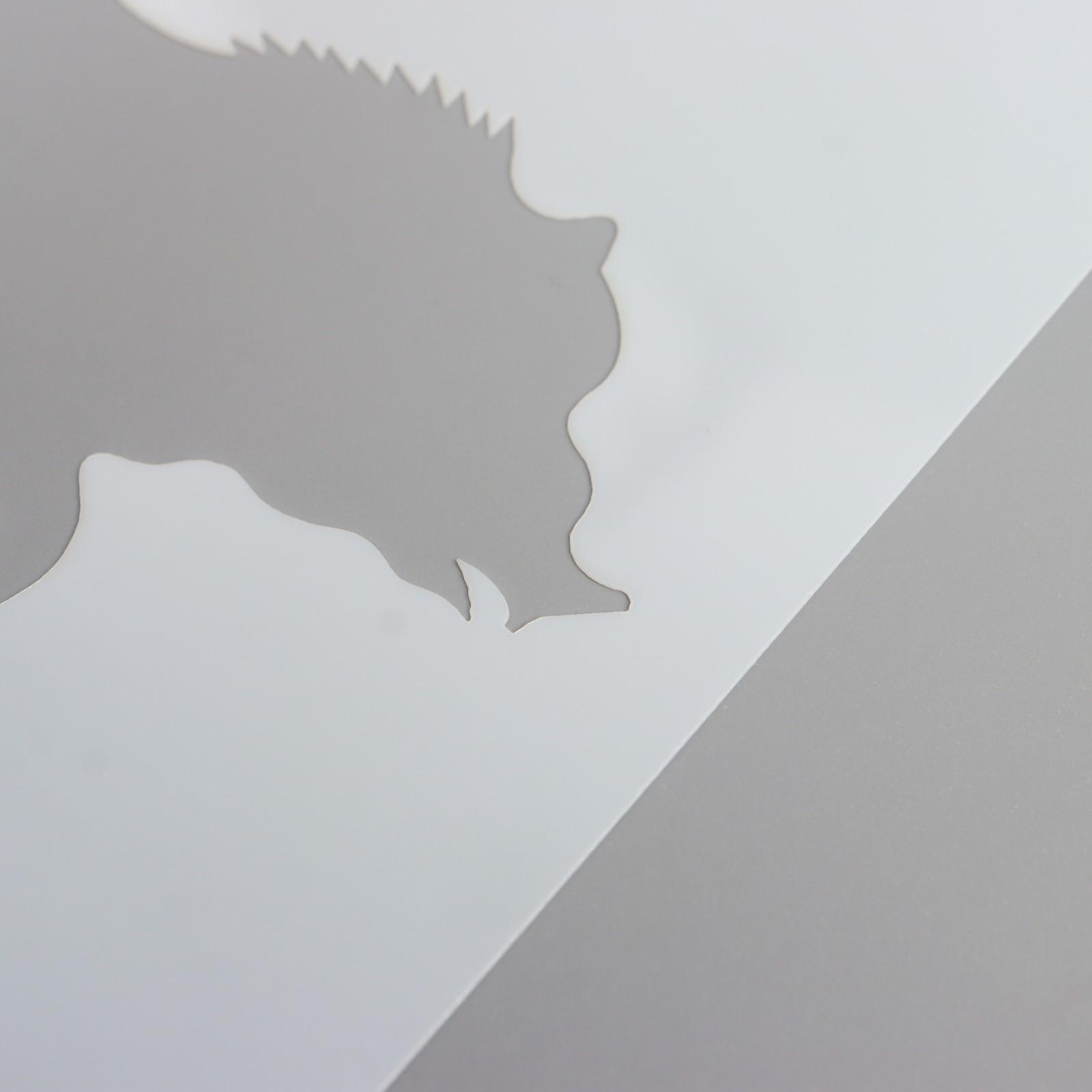 Трафарет пластик 