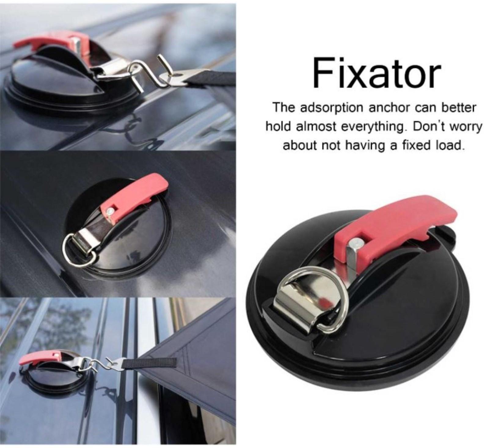 Вакуумная присоска для крепления с кольцом, d 11см