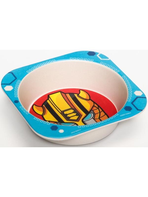 Миска детская из бамбука Трансформеры, Transformers