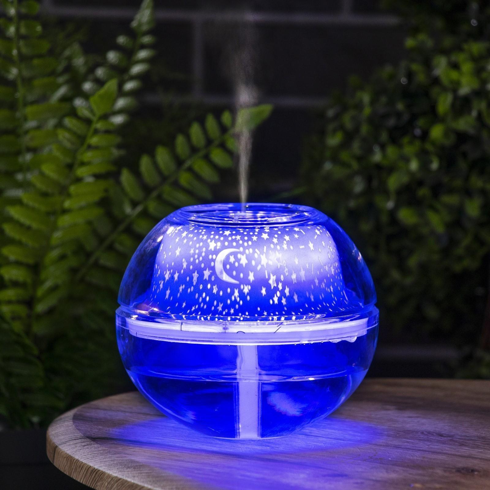 Увлажнитель воздуха Luazon HM-6, ночник 