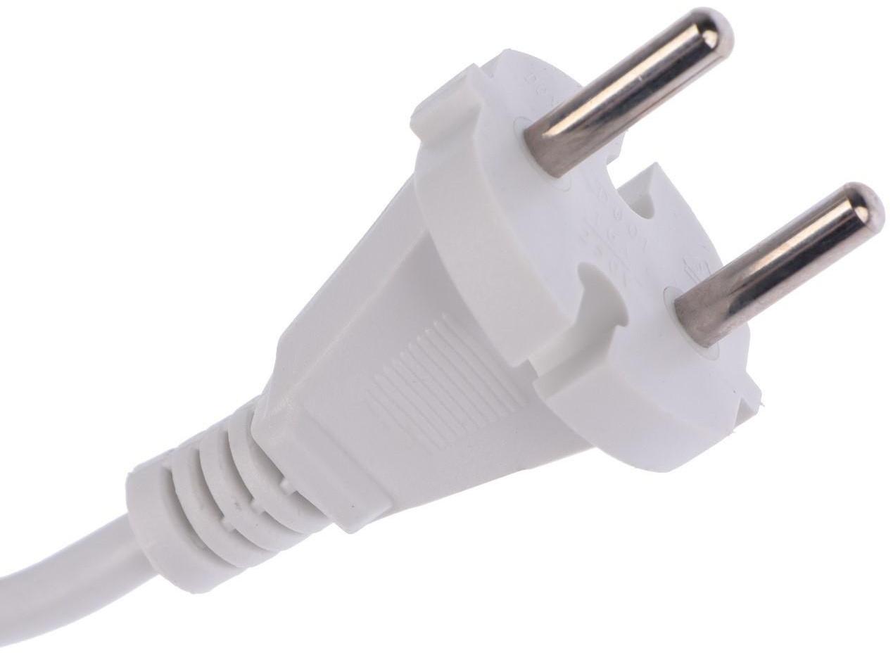 Фен настенный Luazon LGE-005, 1600 Вт, 2 скорости, крепление (в комплекте), белый