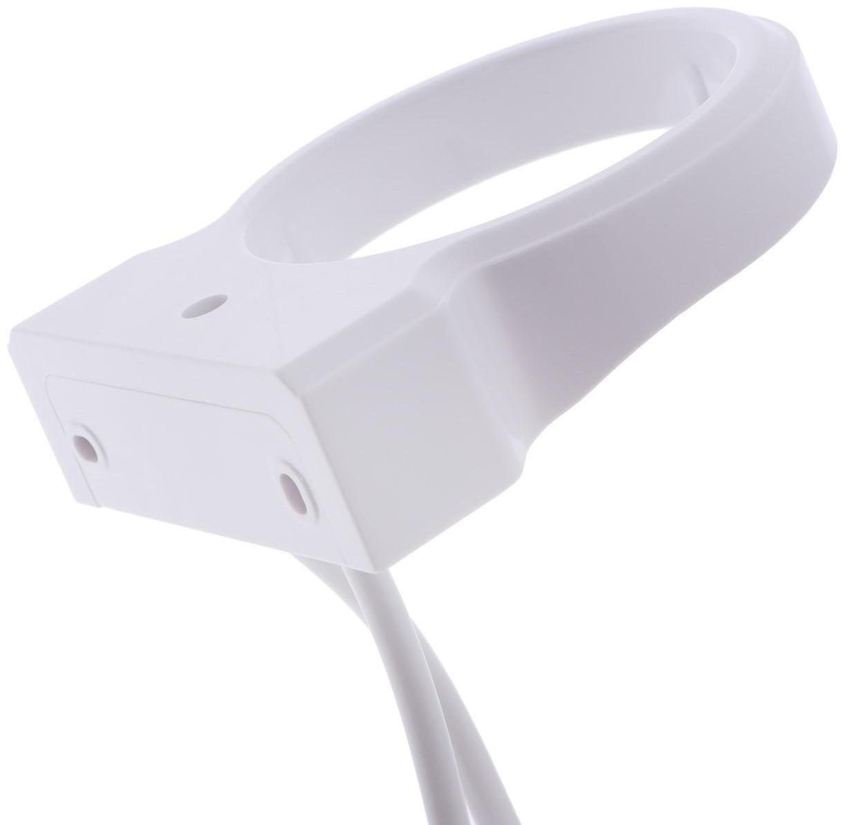 Фен настенный Luazon LGE-005, 1600 Вт, 2 скорости, крепление (в комплекте), белый