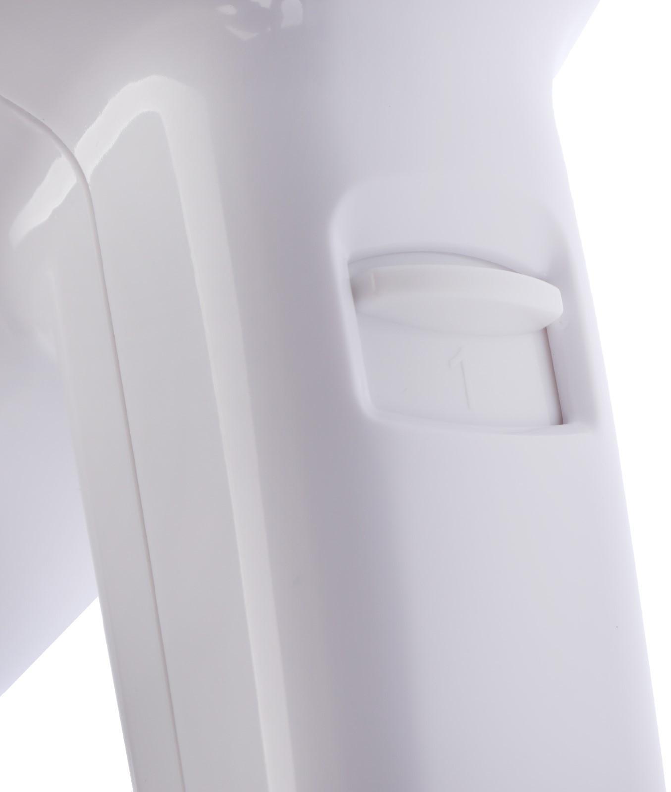 Фен настенный Luazon LGE-005, 1600 Вт, 2 скорости, крепление (в комплекте), белый