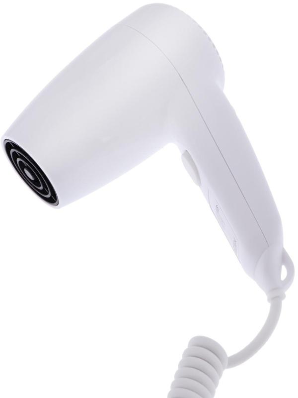 Фен настенный Luazon LGE-005, 1600 Вт, 2 скорости, крепление (в комплекте), белый