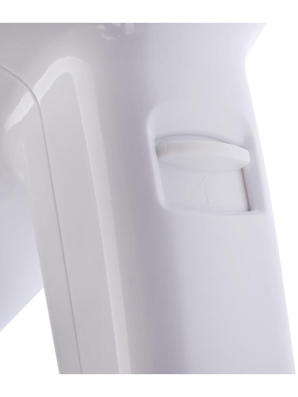 Фен настенный Luazon LGE-005, 1600 Вт, 2 скорости, крепление (в комплекте), белый