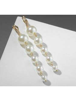 Серьги с жемчугом 