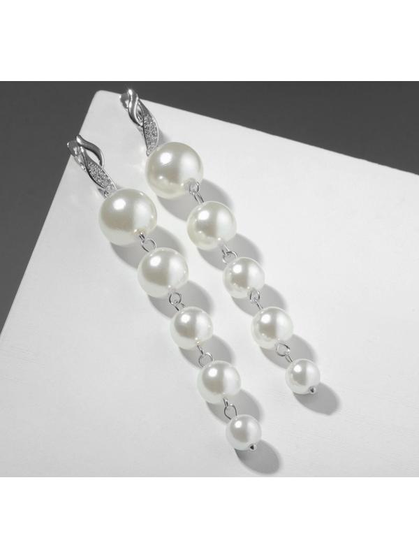 Серьги с жемчугом 