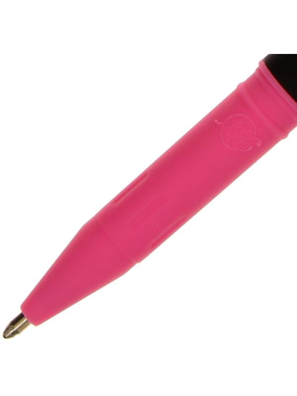 Ручка шариковая PrimeWrite. Basic. Nero, узел 1.0 мм, синие пигментные чернила на масляной основе, корпус Soft Touch, МИКС