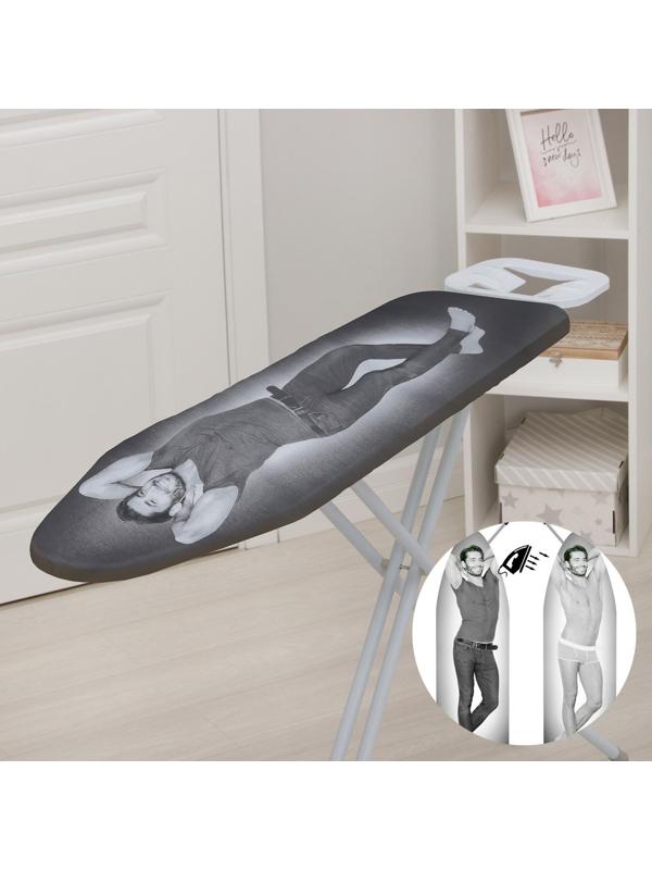 Чехол для гладильной доски с терморисунком BOY, 145×46 см