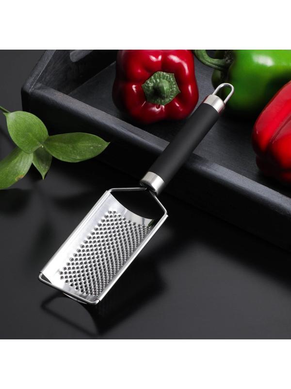 Тёрка Доляна Venus, нержавеющая сталь, цвет чёрный