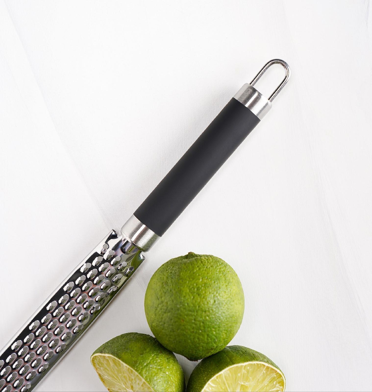 Тёрка для цедры Доляна Venus, нержавеющая сталь, цвет чёрный