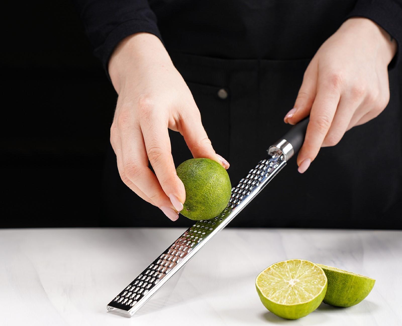 Тёрка для цедры Доляна Venus, нержавеющая сталь, цвет чёрный