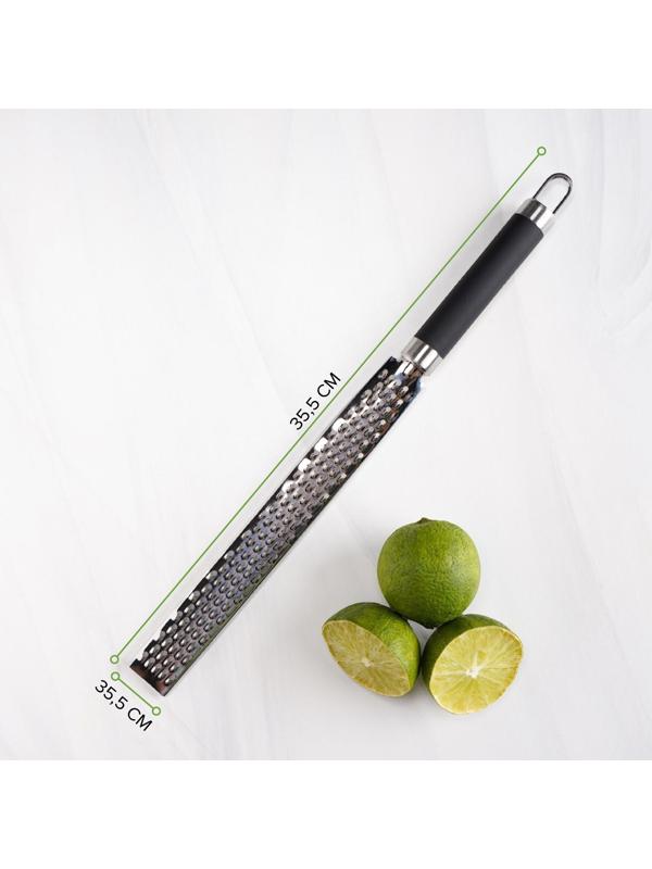 Тёрка для цедры Доляна Venus, нержавеющая сталь, цвет чёрный