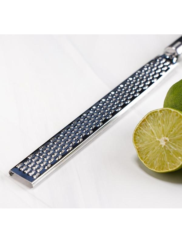 Тёрка для цедры Доляна Venus, нержавеющая сталь, цвет чёрный