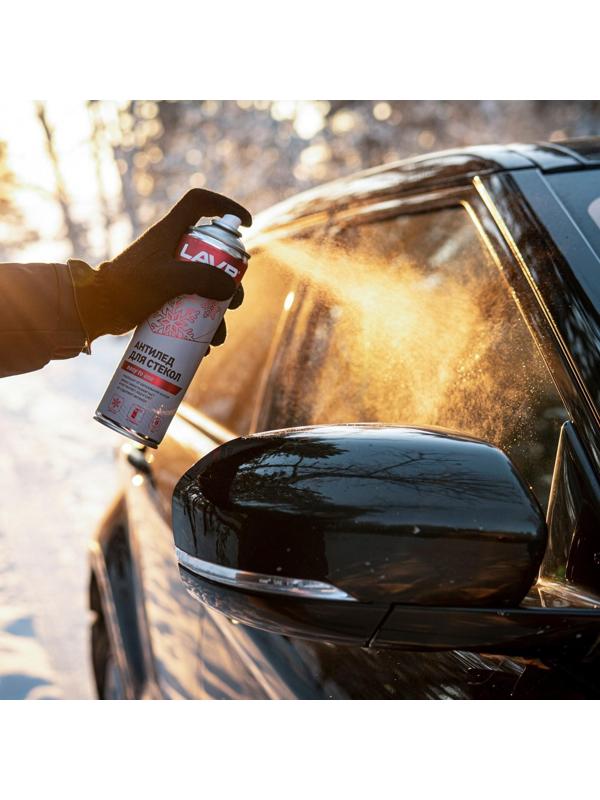 Размораживатель стекол Антилед LAVR, аэрозоль, 650 мл