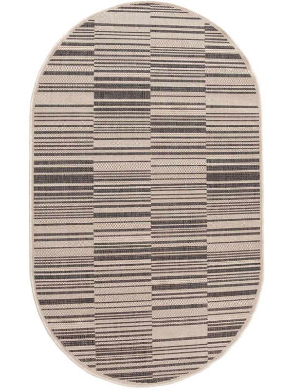 Ковер Циновка овальный 120*200 см, e4264/a4o/19, ПП 100%, джут