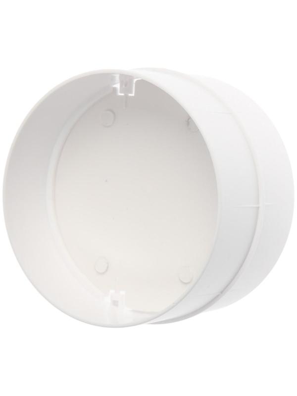 Соединитель круглых каналов ZEIN, d=100 мм, с обратным клапаном