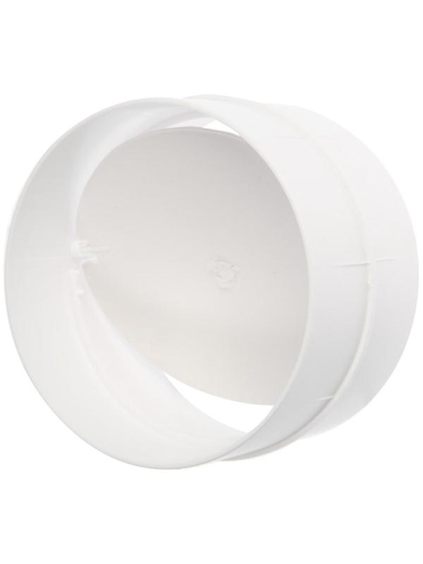 Соединитель круглых каналов ZEIN, d=100 мм, с обратным клапаном