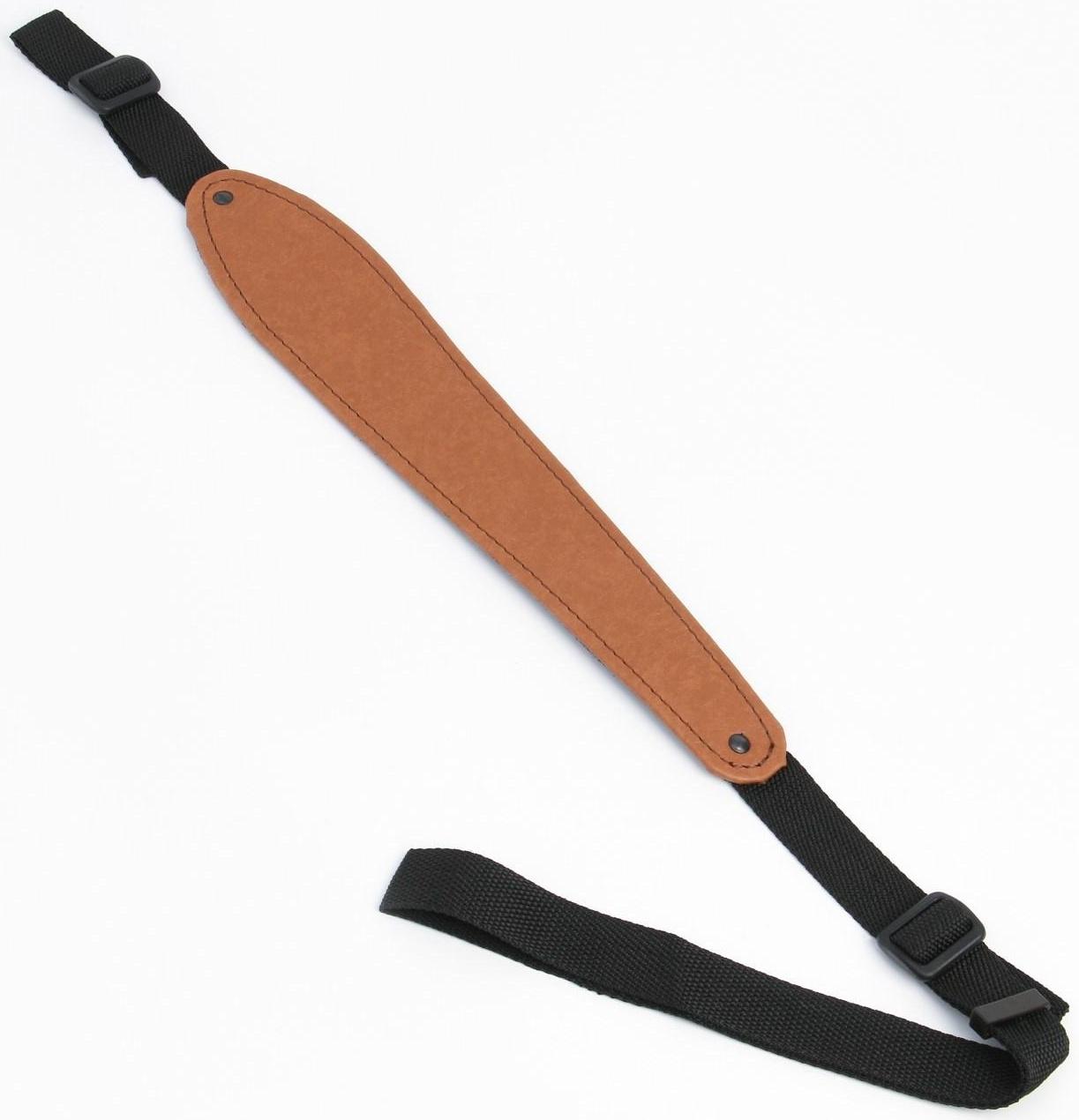 Ремень карабинный с противоскользящей стропой, кожа