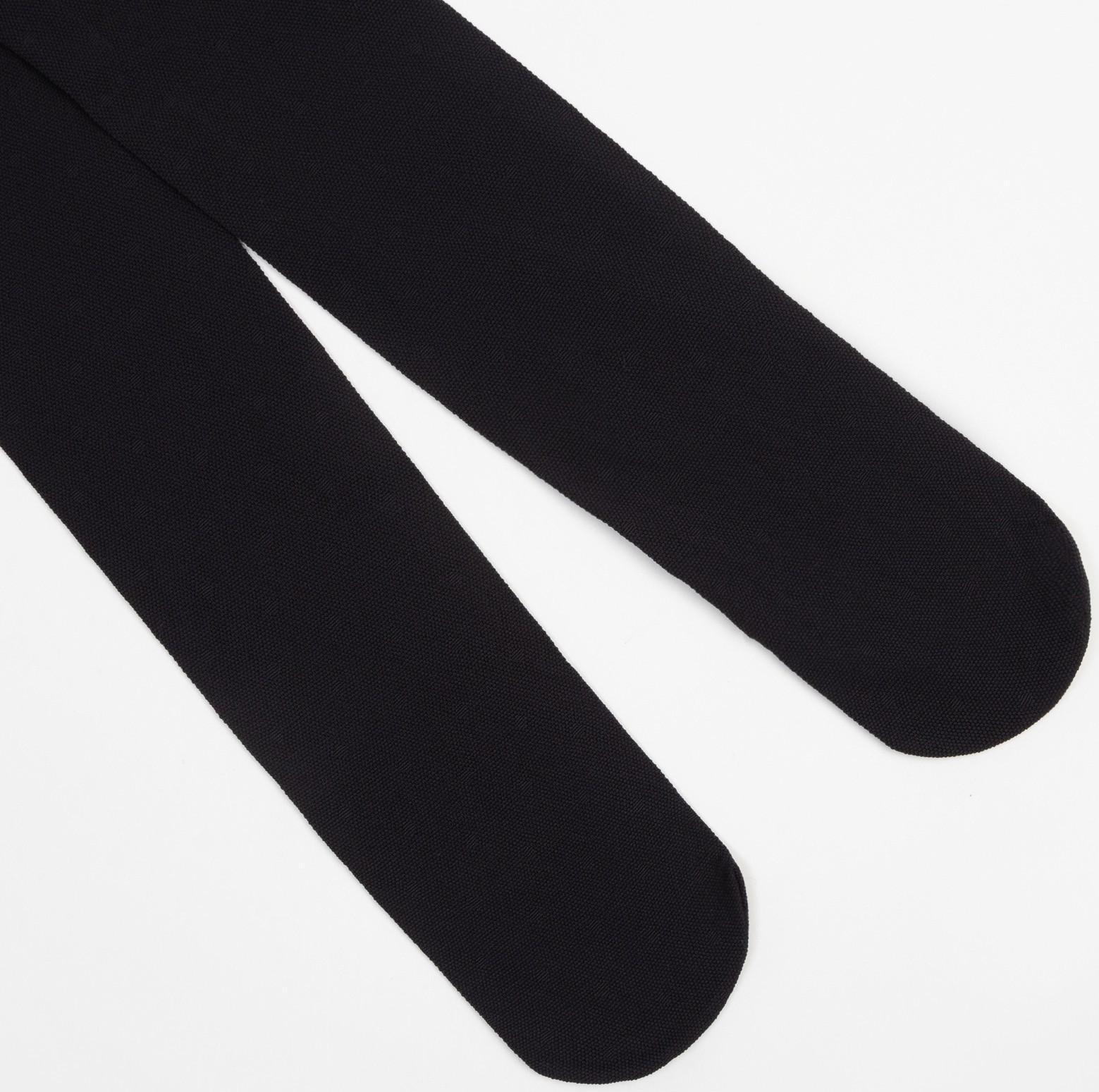 Колготки детские, цвет чёрный, рост 116-122