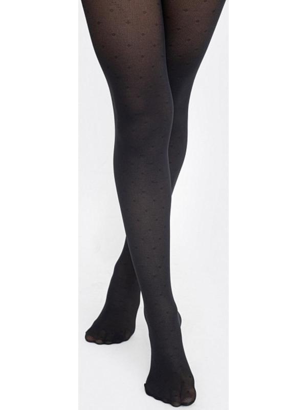 Колготки детские, цвет чёрный, рост 116-122