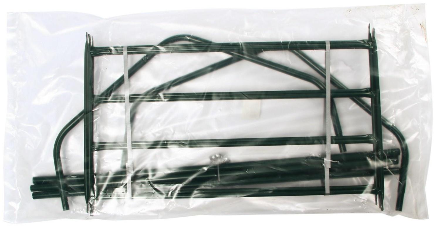 Стеллаж для рассады, 3 полки, 110 × 65 × 40 см, металлический каркас d = 16 мм, без чехла