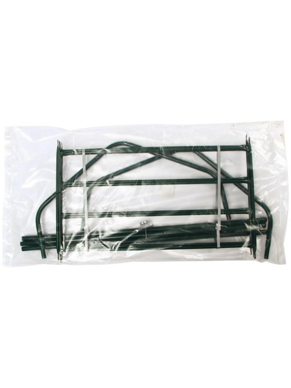 Стеллаж для рассады, 3 полки, 110 × 65 × 40 см, металлический каркас d = 16 мм, без чехла