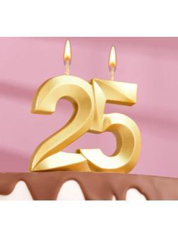 Свеча в торт юбилейная 