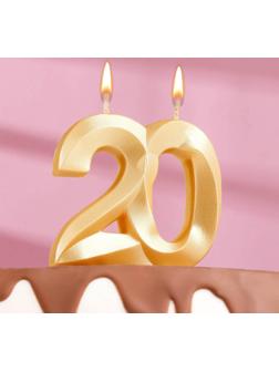 Свеча в торт юбилейная 