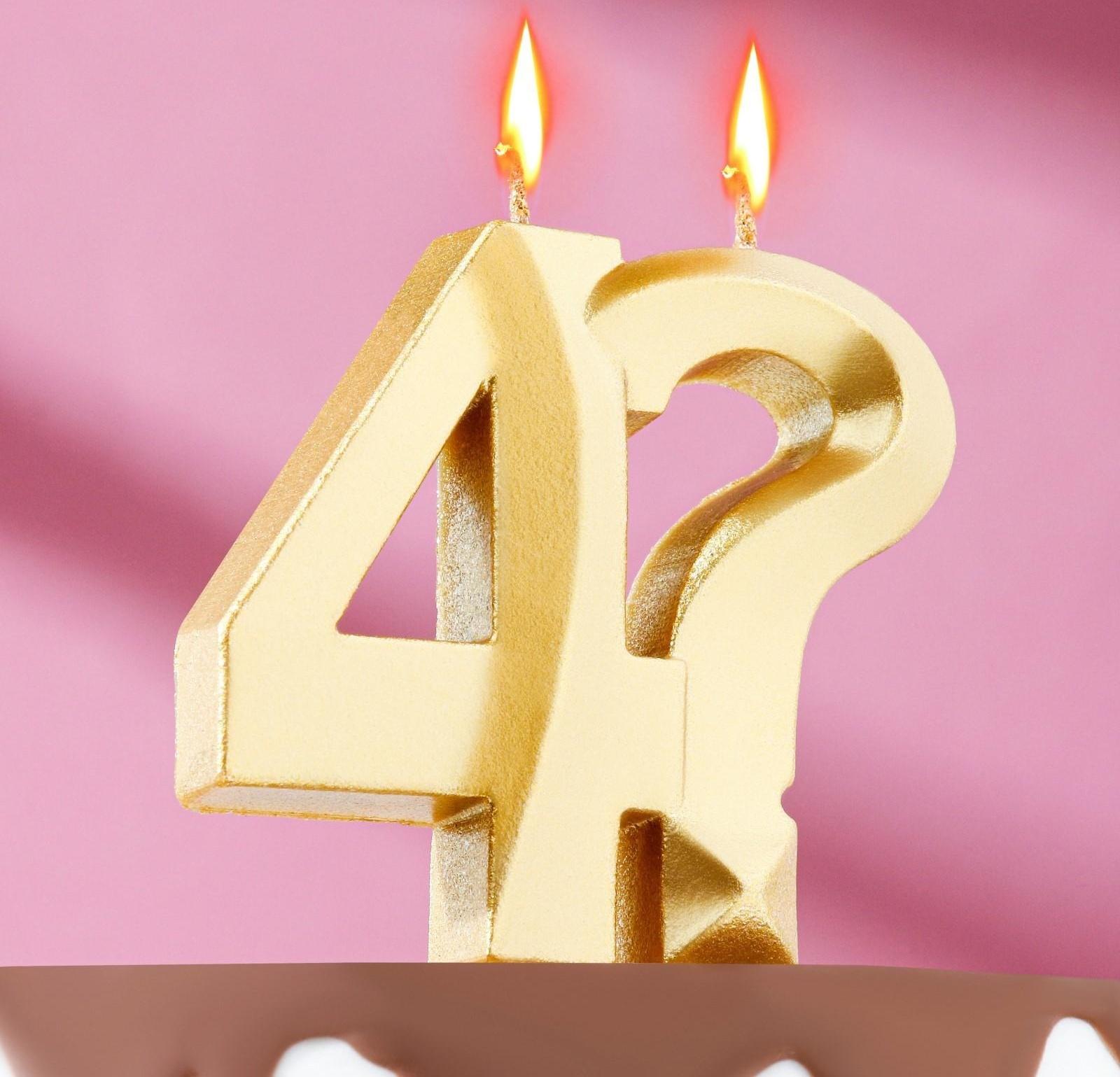 Свеча в торт 