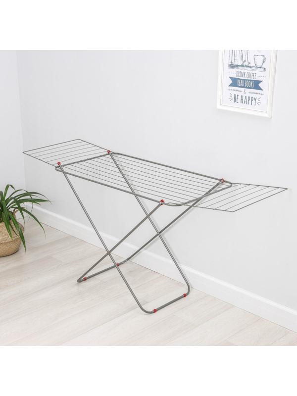 Сушилка для белья напольная SMARTY Start, с крыльями, 18 м