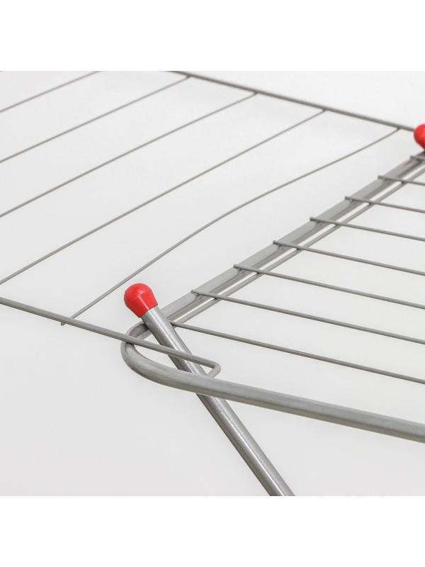 Сушилка для белья напольная SMARTY Start, с крыльями, 18 м