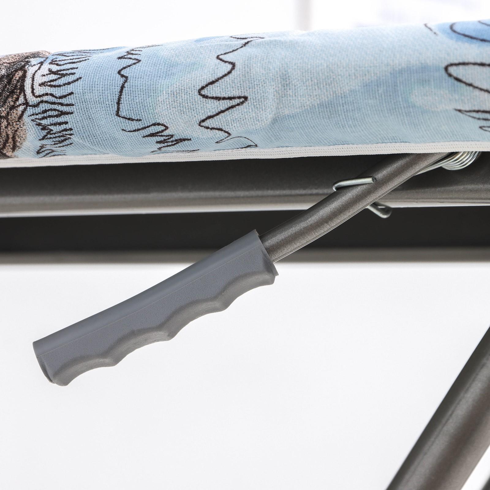 Доска гладильная SMARTY Breeze, перфорированный металл, 110×33 см