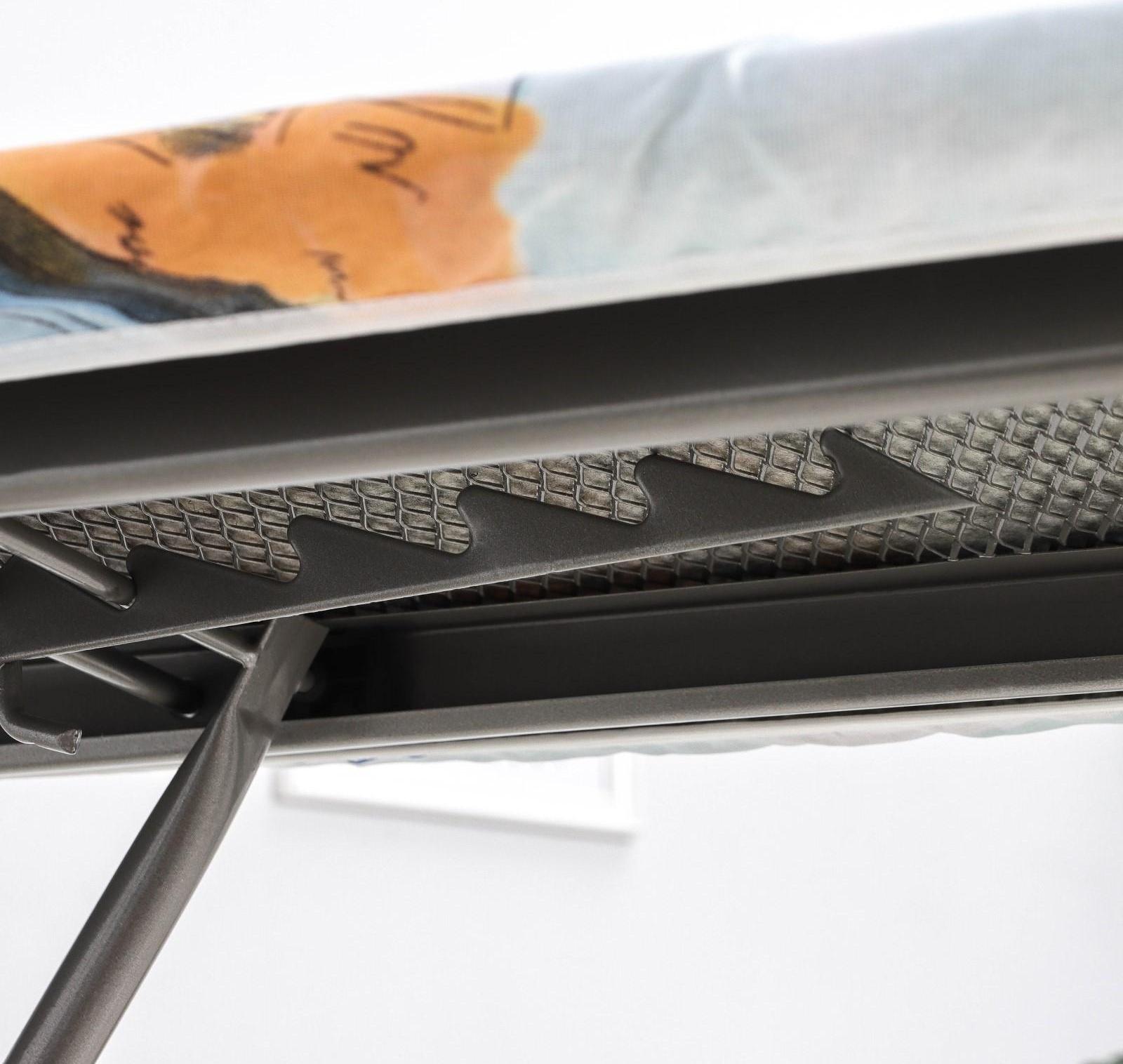 Доска гладильная SMARTY Breeze, перфорированный металл, 110×33 см