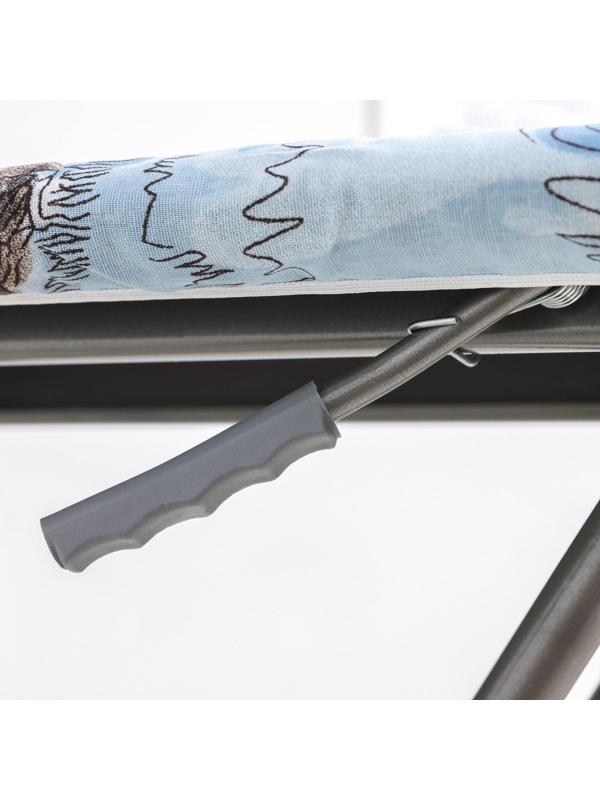 Доска гладильная SMARTY Breeze, перфорированный металл, 110×33 см