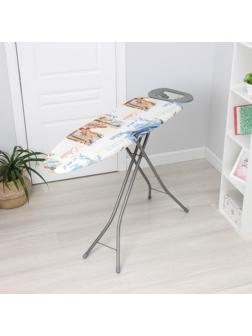 Доска гладильная SMARTY Rock Eco, металлический моноблок, 120×38 см