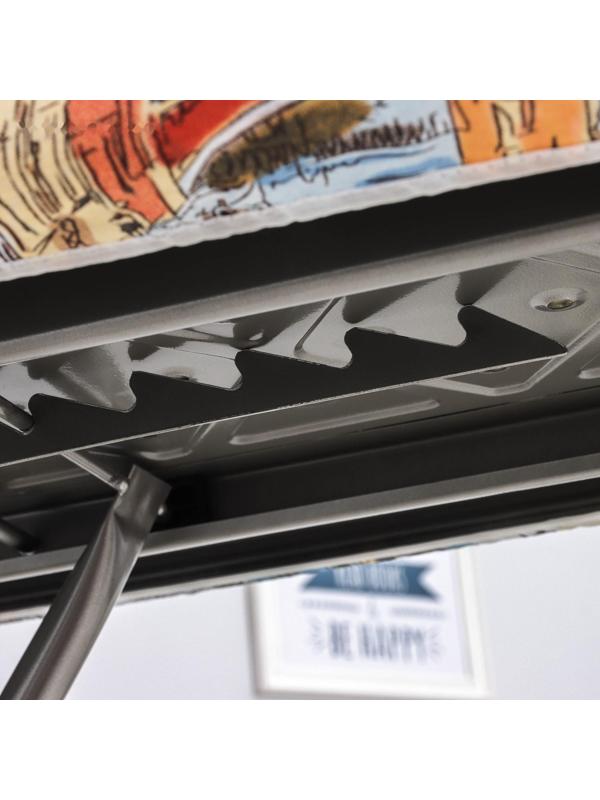 Доска гладильная SMARTY Rock Eco, металлический моноблок, 120×38 см