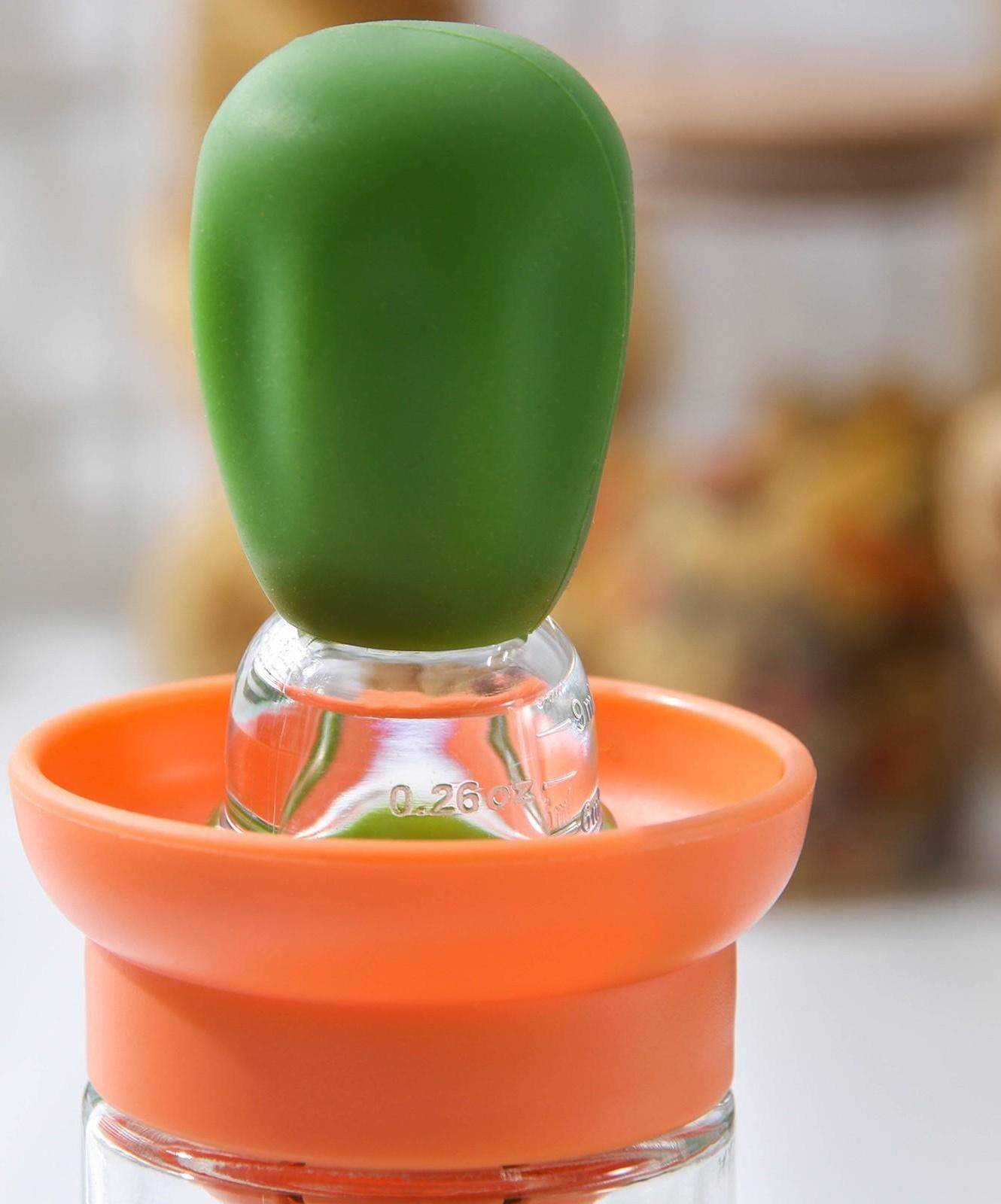 Ёмкость для масла Green, с дозатором, 200 мл, цвет МИКС