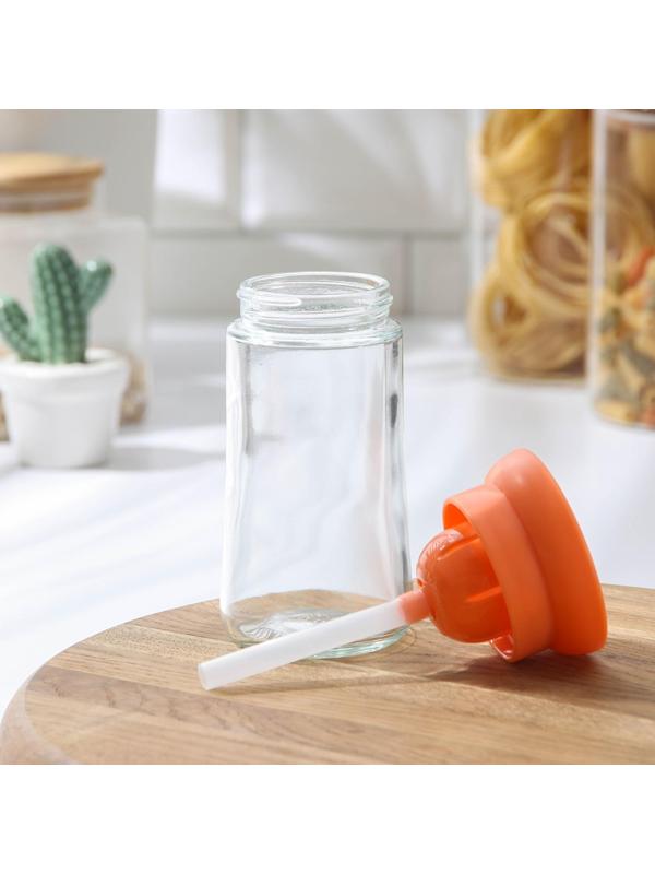 Ёмкость для масла Green, с дозатором, 200 мл, цвет МИКС