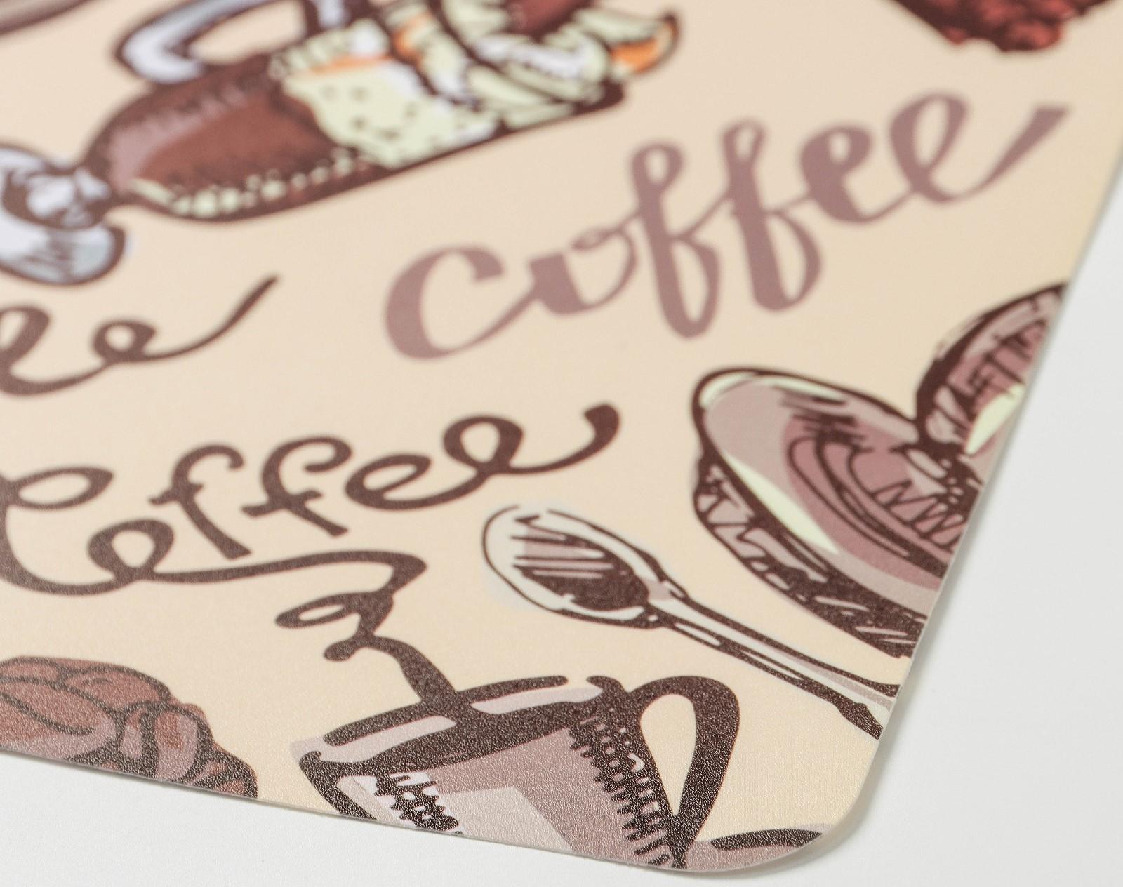 Салфетка сервировочная на стол Coffee, 43×28 см, цвет бежевый