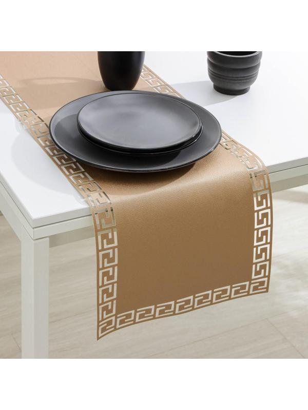 Дорожка на стол «Модерна», 30×90 см, цвет бежевый