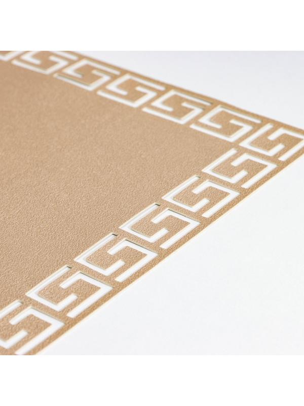 Дорожка на стол «Модерна», 30×90 см, цвет бежевый