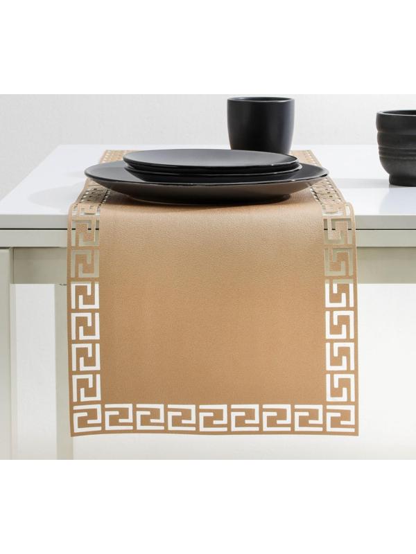 Дорожка на стол «Модерна», 30×90 см, цвет бежевый