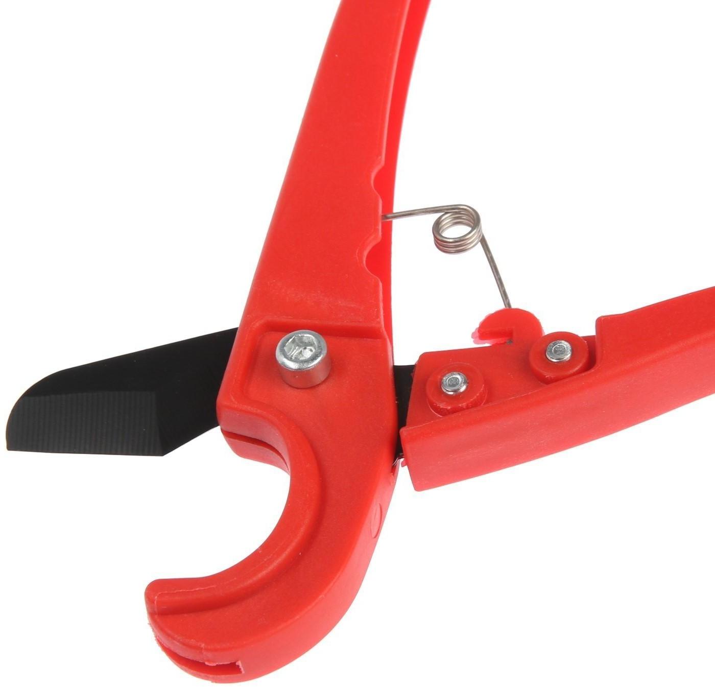 Ножницы для резки труб ЛОМ по пластику, пластиковые рукоятки, до 32 мм