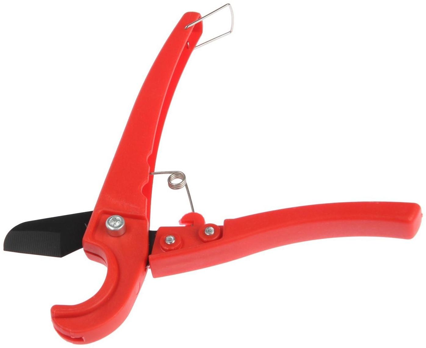 Ножницы для резки труб ЛОМ по пластику, пластиковые рукоятки, до 32 мм