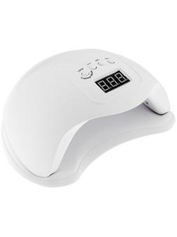 Лампа для гель-лака Luazon LUF-01, UV/LED, 48 Вт, 24 диода, таймер 60/90/120 с, USB, белая