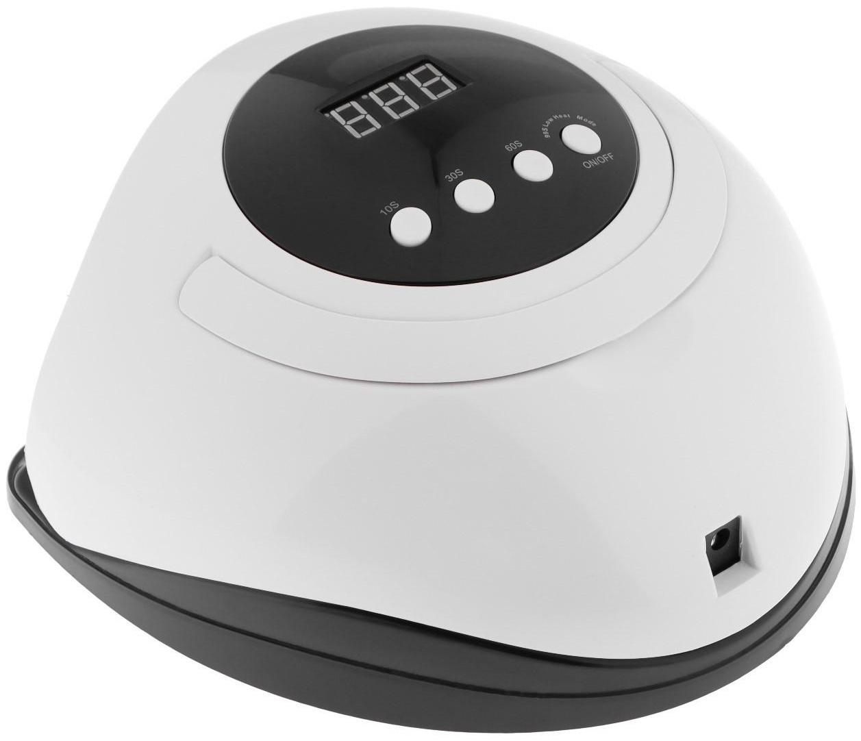 Лампа для гель-лака Luazon LUF-03, UV/LED, 120 Вт, 45 диодов, таймер 10/30/60, 220 В, белая