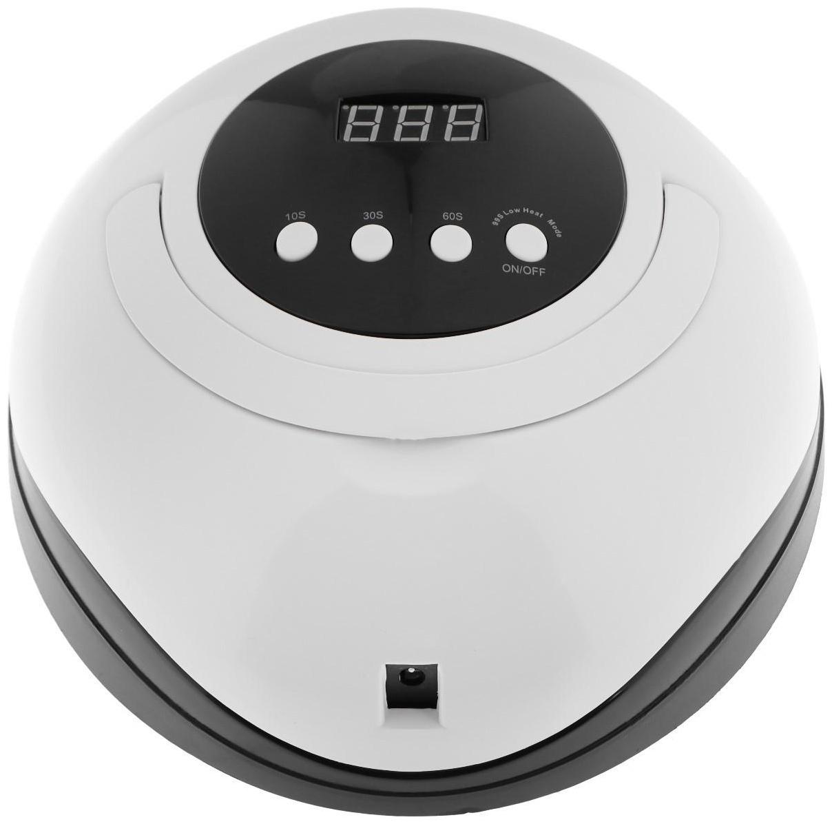 Лампа для гель-лака Luazon LUF-03, UV/LED, 120 Вт, 45 диодов, таймер 10/30/60, 220 В, белая