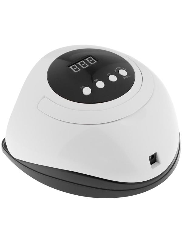 Лампа для гель-лака Luazon LUF-03, UV/LED, 120 Вт, 45 диодов, таймер 10/30/60, 220 В, белая